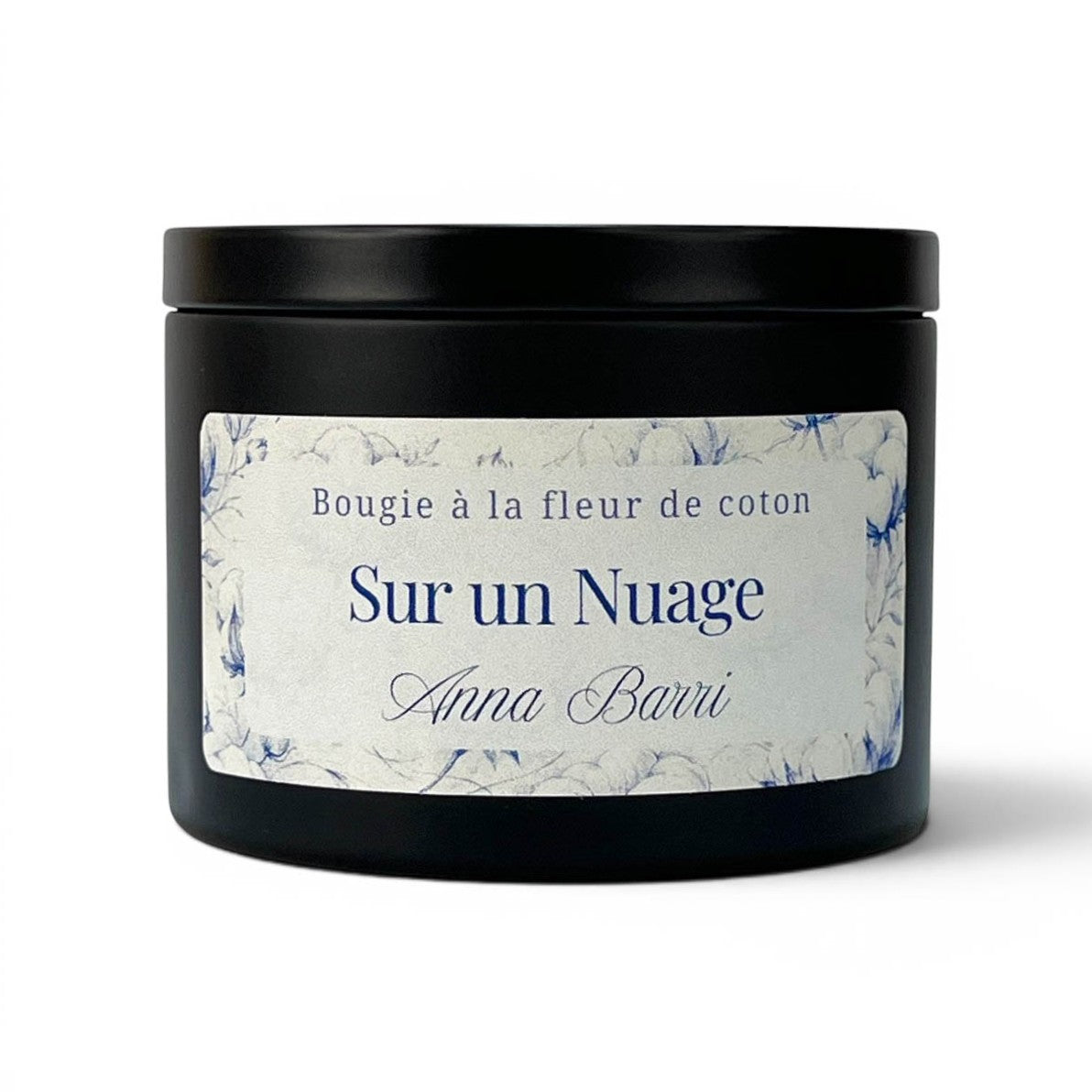 Sur un Nuage| Bougie Parfumée à la fleur de coton | 40h de diffusion