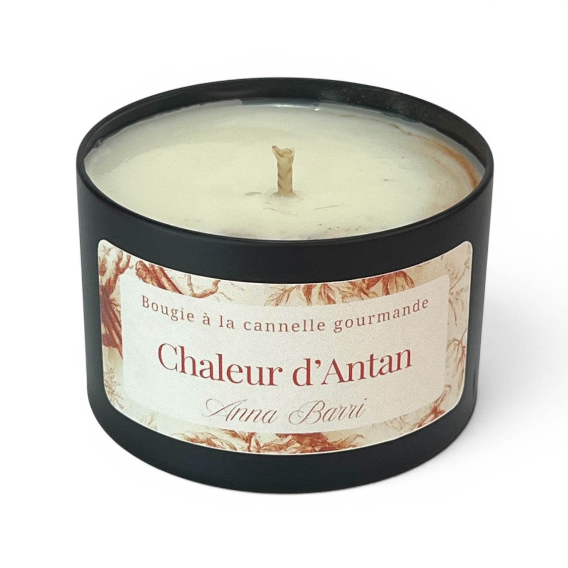 Chaleur d'Antan | Bougie Parfumée à la cannelle | 40h de diffusion
