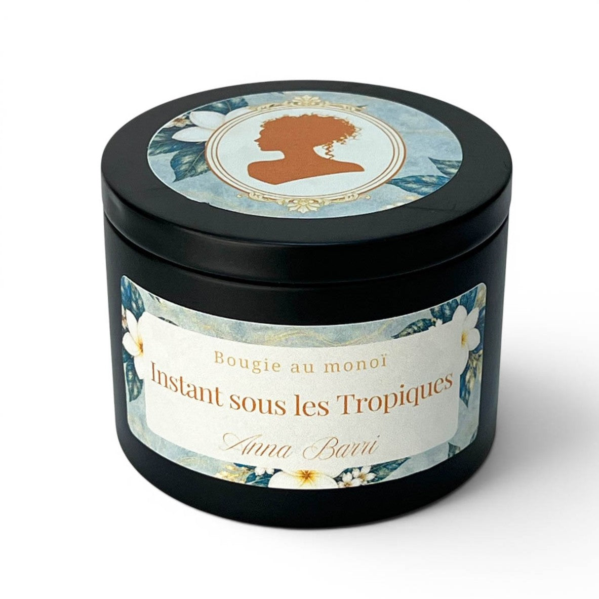 Instant sous les tropiques | Bougie Parfumée au Monoï | 40h de diffusion