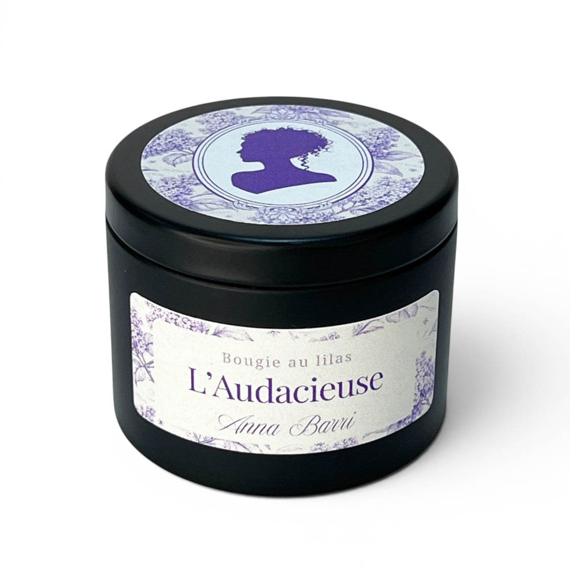 L'Audacieuse | Bougie Parfumée au Lilas | 22h de diffusion
