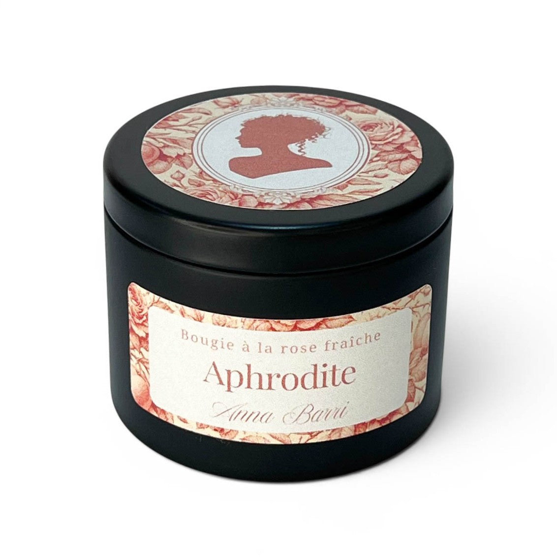 Aphrodite | Bougie Parfumée à la rose fraîche | 22h de diffusion