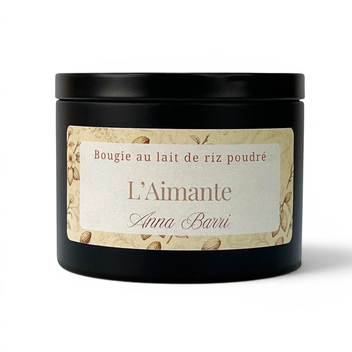 L'Aimante | Bougie Parfumée au lait de riz poudré | 40h de diffusion