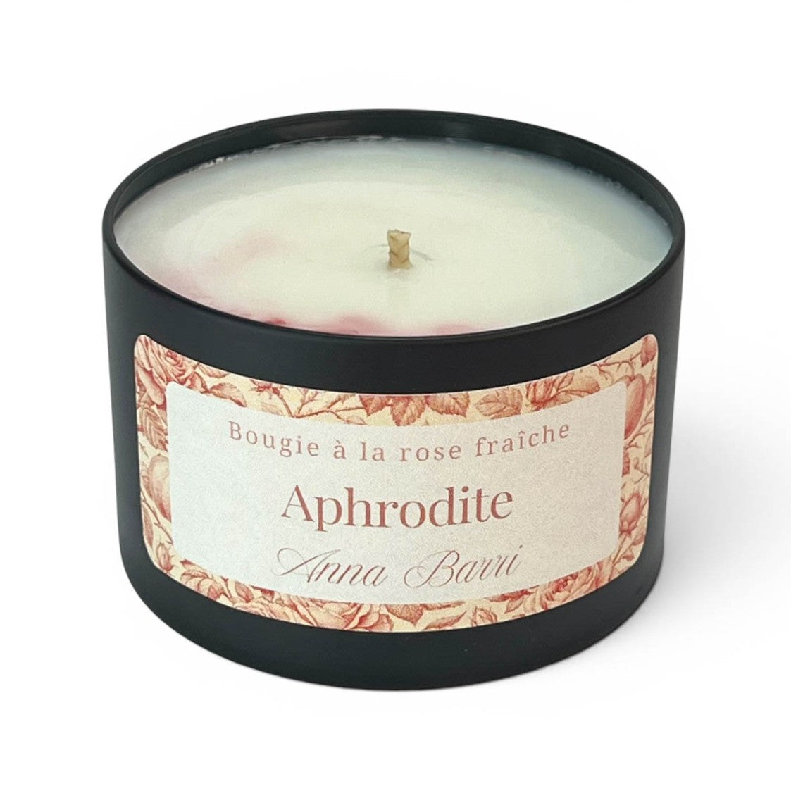 Aphrodite | Bougie Parfumée à la rose fraîche | 40h de diffusion